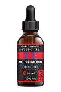 Vitboost Vitamin B12 Liquid Supplement